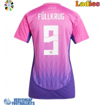 Germany Niclas Fullkrug #9 Replica Away Shirt Ladies Euro 2024 Short Sleeve
